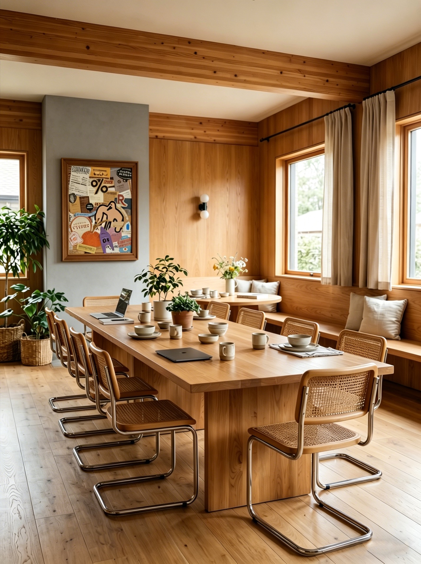 Product, material, and custom-detail decisions coordinated against an approved design direction.