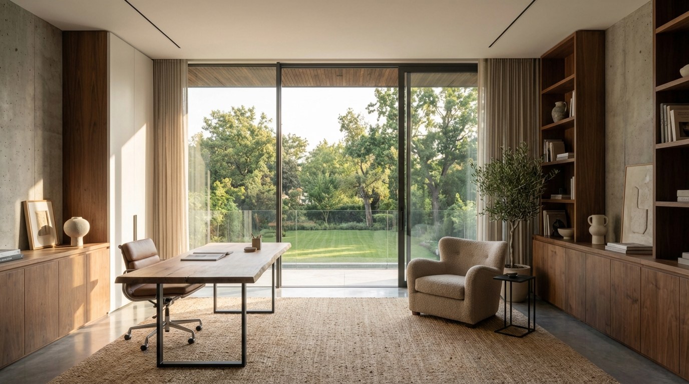 Interior design developed through remote collaboration