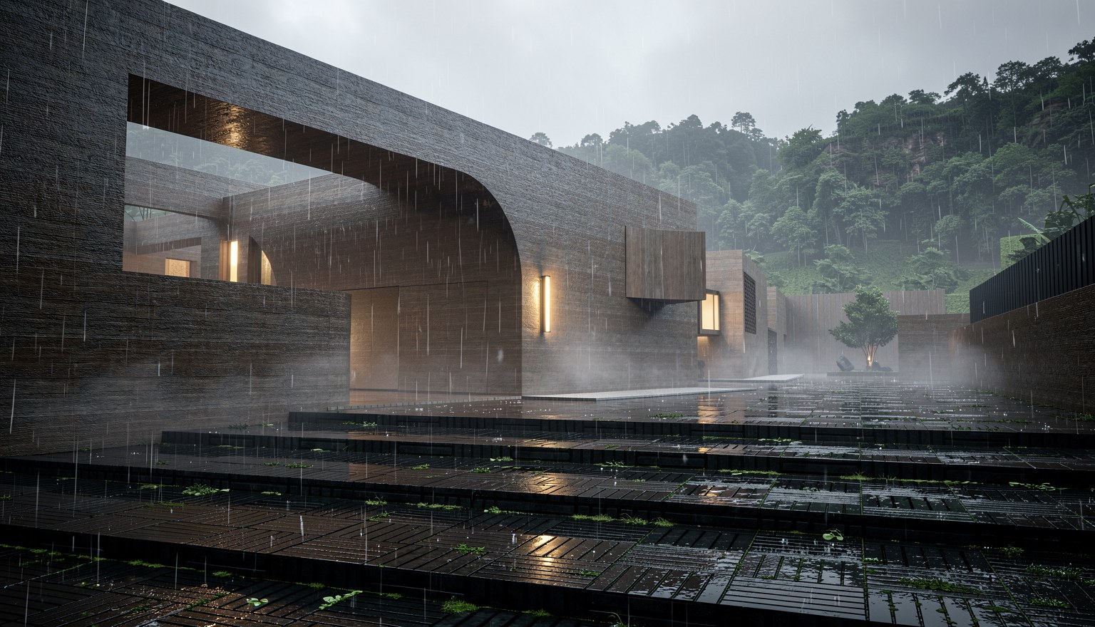 Rammed Earth Retreat project preview